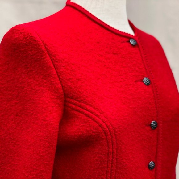 SOLD Vintage Geiger Austrian Wool Cardigan Sweater - Picture 9 of 13